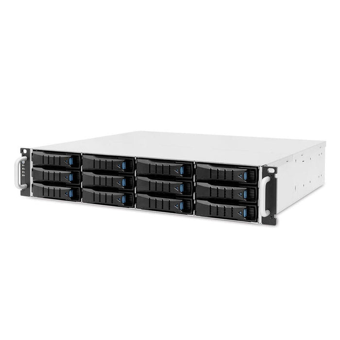 Aic Gehäuse Jbod Mit Single Sas 12g Xj1-20123-05 2u 12x 3,5" Hotswap 800w Rojoundant
