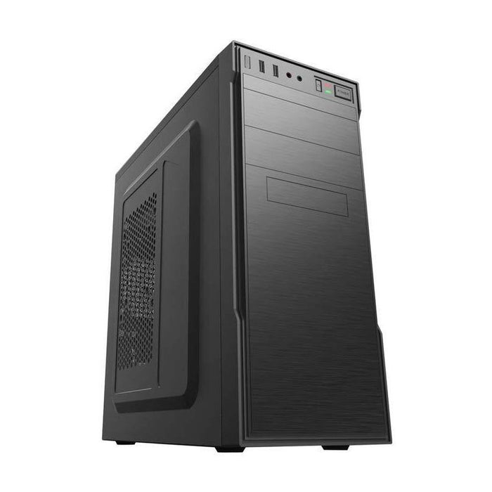 Aisens Caja Torre Pc Atx Con Fuente De Alimentación Apsu-350apc, Negra