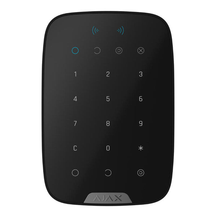 Ajax Keypad-Plus-S-Bl Ajax Superior Keypad Plus Jeweller. Teclado Táctil Con Lector Inalámbrico. Color Negro