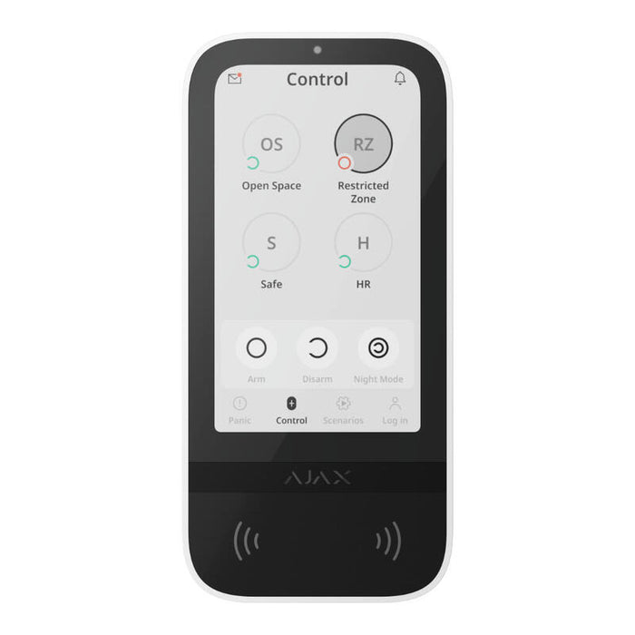 Ajax Keypad-Touch-S-G3-Wh Ajax Superior Keypad Touchscreen G3 Jeweller. Color Blanco