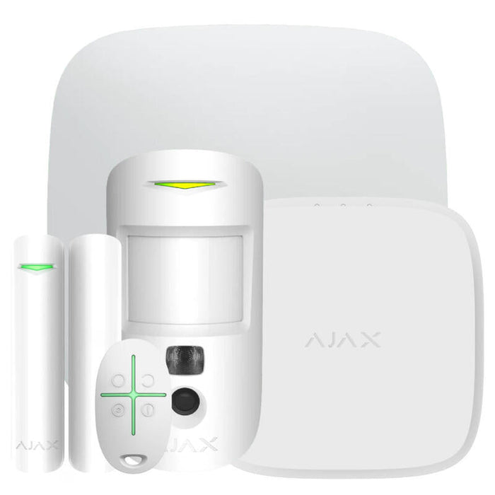Ajax Kit-B-Int-Inc-Wh Kit Ajax Básico Intrusión + Incendio