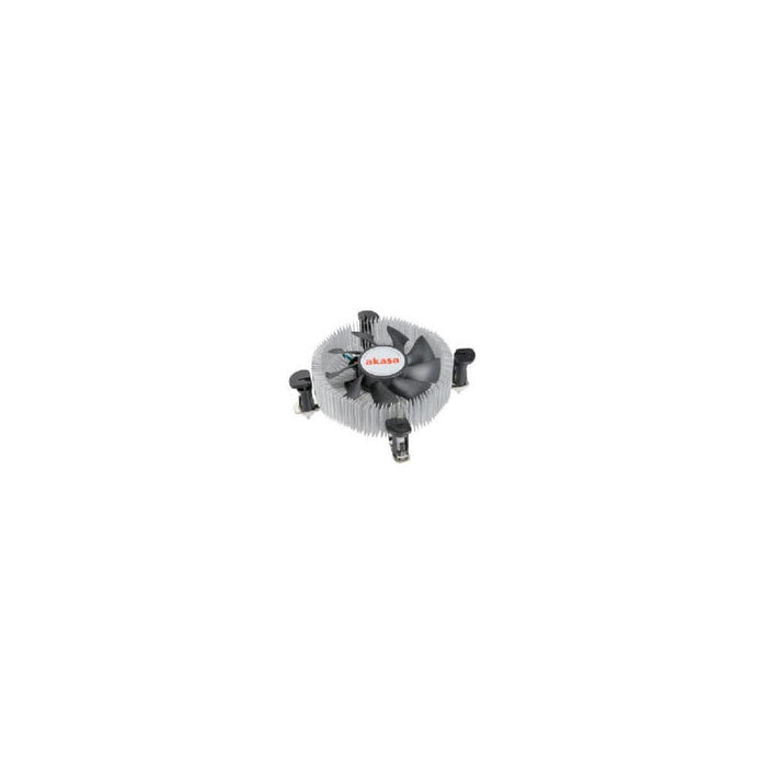 Akasa Cpu Cooler Ak-Cce-7106hp,Lga775/115x Pwm, Low Profile