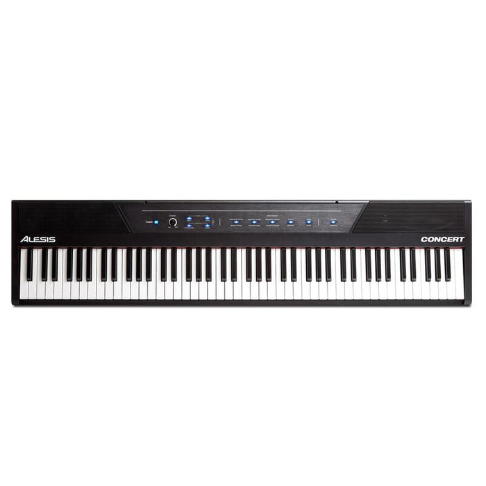 Alesis Concert - Piano Digital De 88 Teclas Con Teclas De Tamaño Estándar