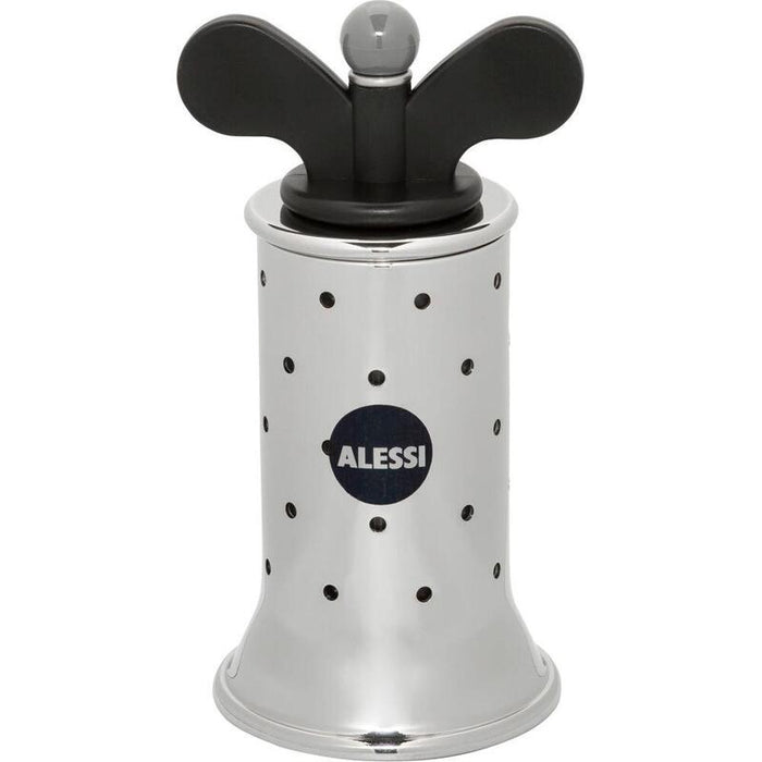 Alessi B 9098 Salt/Pepper Mill With Polyamide Wings Black In 18/10 Stainless Steel Mirror Polished