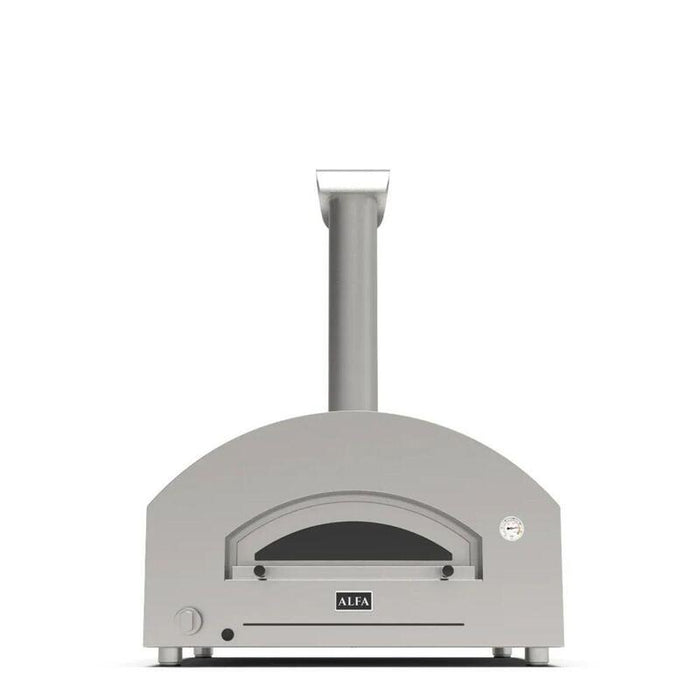 Alfa Forni Futuro 4 Pizze Hybrid Silver Black