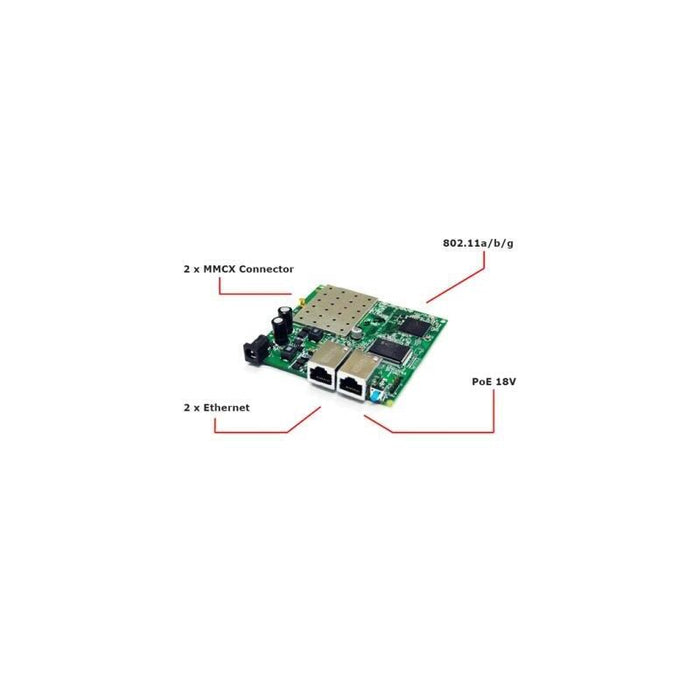 Alfa Network Ap48n Pcba. 802.11a/B/G Long-Range Compact Size Pcba