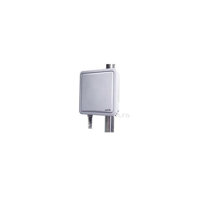 Alfa Network Solo48n Ap/Cpe Resistente A Intemperie, 802.11a/B/G/N Wifi 4, Antena Integrada 18dbi 5ghz Y Conector N Macho Para Externa, 1x Rj45 Lan