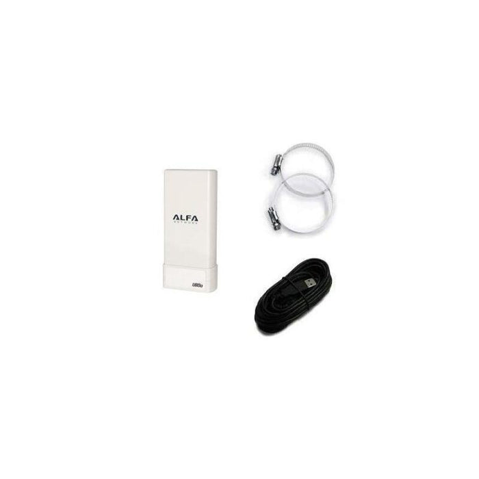 Alfa Network Ubdo-Nt Producto Reacondicionado 802.11b/G/N Long-Range Outdoor Usb Radio With 12dbi Integrated Antenna - Ca