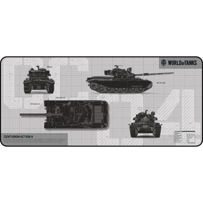 Alfombrilla De Ratón Defender Wt90 - Wersja Limitowana World Of Tanks