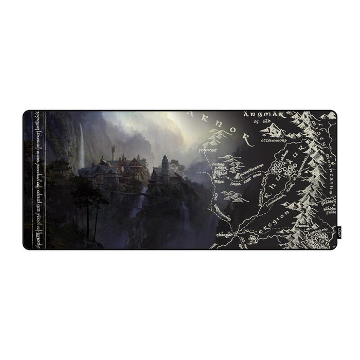 Alfombrilla Lexip X Warner The Lord Of The Rings Rivendell Xxl De El Señor De Los Anillos Rivendell Edition Mousepad