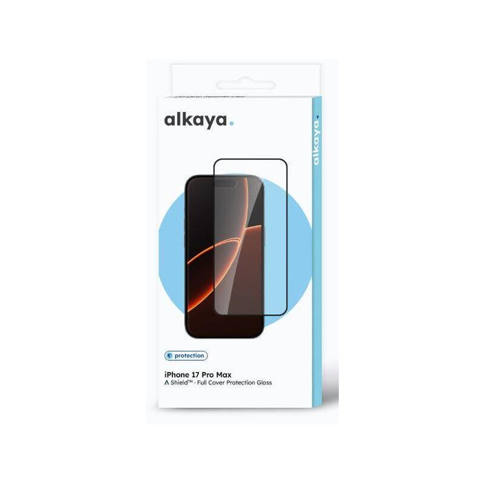 Alkaya A Shield Displayschutzglass 3d Full Funda,Iphone 17pro Max, Transparente