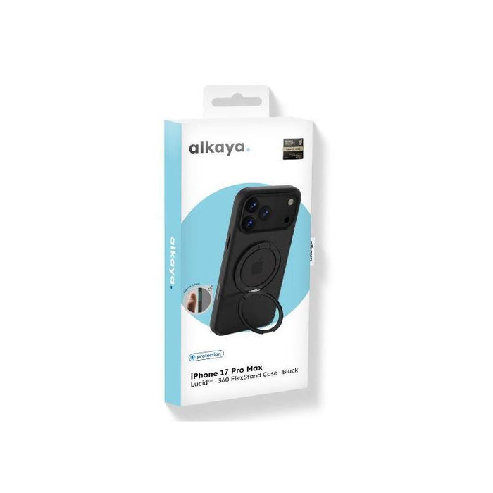 Alkaya Lucid Handy Schutzhülle 360 Flexstand Funda F. Mag Iphone 17pro Max, Negro