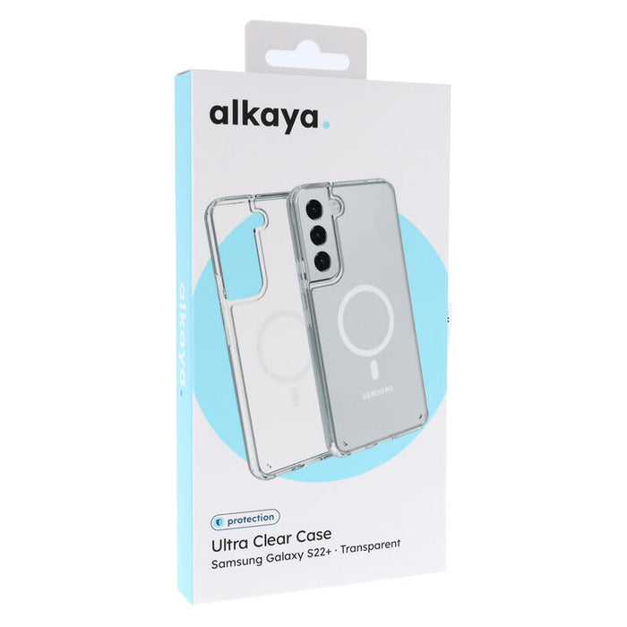 Alkaya Lucid Magsafe Handy Schutzhülle Samsung S22+ Transparente