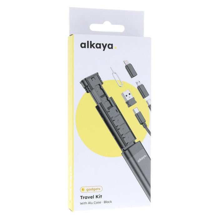 Alkaya Venture Travel Kit Negro