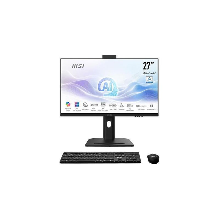 All In One Msi Am273qp-051es U7-155h 32gb 1tb W11p 27" Negro