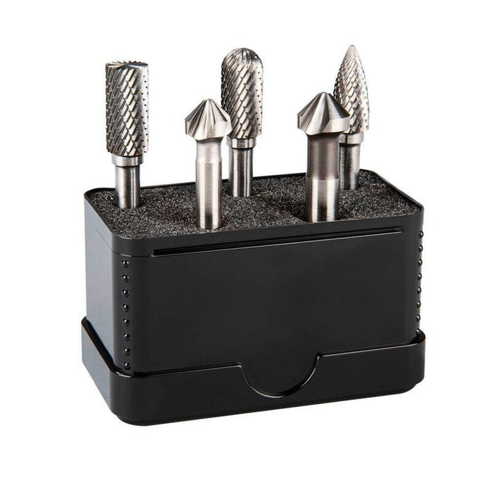 Alpen Kombi-Set 5-Tlg.Hm Frs- Stifte + 2 Ugt Senker