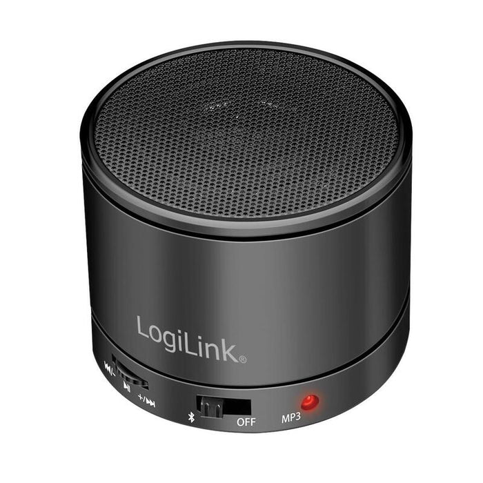 Altavoz Bluetooth 5.3 Con Reproductor Mp3 Y Radio Fm, Color Negro  Logilink