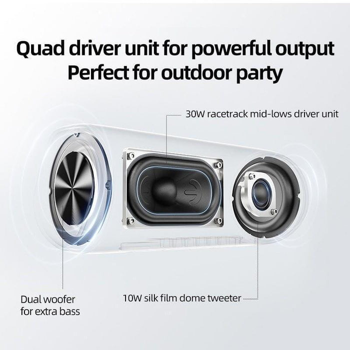 Altavoz Qcy Sp7 40w Rgb Bluetooth