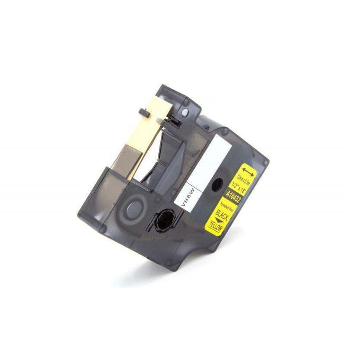 Amarillo 12mmx5.5m Compatible Dymo Rhino 4200 5200 5000 6000 S0718450