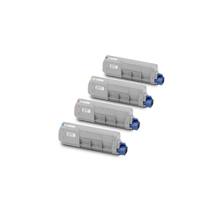 Amarillo Regenerado Para Oki C612dn / C612n-6k 46507505
