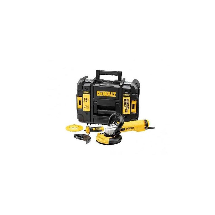 Amoladora Angular  Dewalt Dwe4257kt-Qs 12,5 Cm 10000 Rpm 2,6 Kg