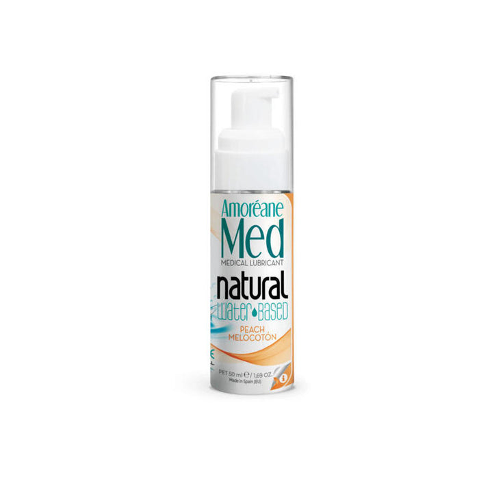 Amoreane Medical Lubricante Base Agua Con Fitoplancton 50ml - Melocotón