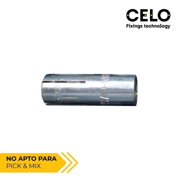 Anclaje Hembra Sap Homologado Ce M8 X 30 Ø10 X 35 Mm, Caja 100 Uds