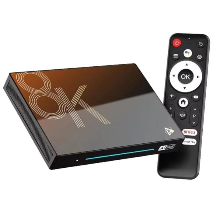 Android Tv  H96 Max M9s 8k Rk3576 8gb/128gb Wifi 6 Android 14 Negro
