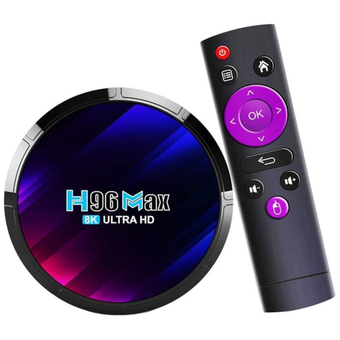 Android Tv  H96 Max Rk3528 4gb/32gb Android 13 Negro