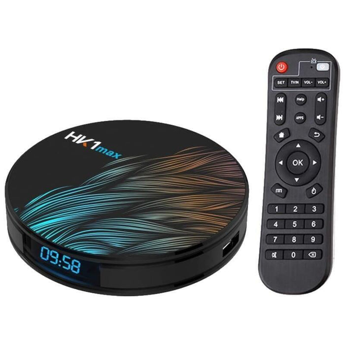 Android Tv  Hk1 Max Rk3318 4gb/32gb Dual Wifi Bluetooth Android 10 Negro