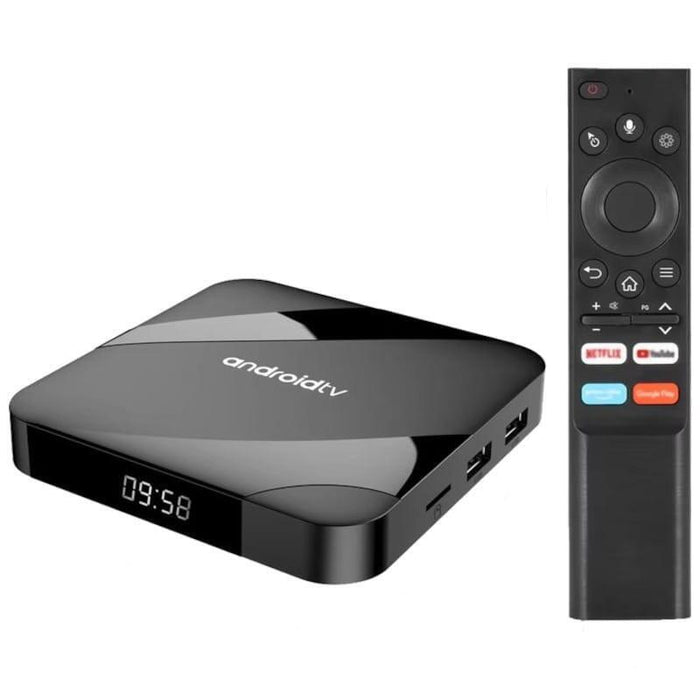 Android Tv  Tv98 Atv W2 8k S905w2 4gb/32gb Wifi Dual Android 14 Negro