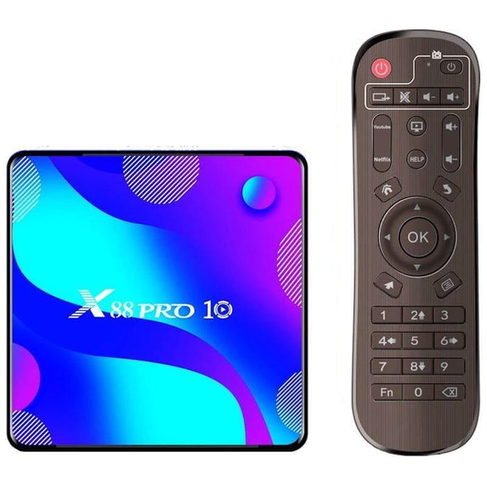 Android Tv X88 Pro 10 4gb/128gb 4k Android Tv 10.0