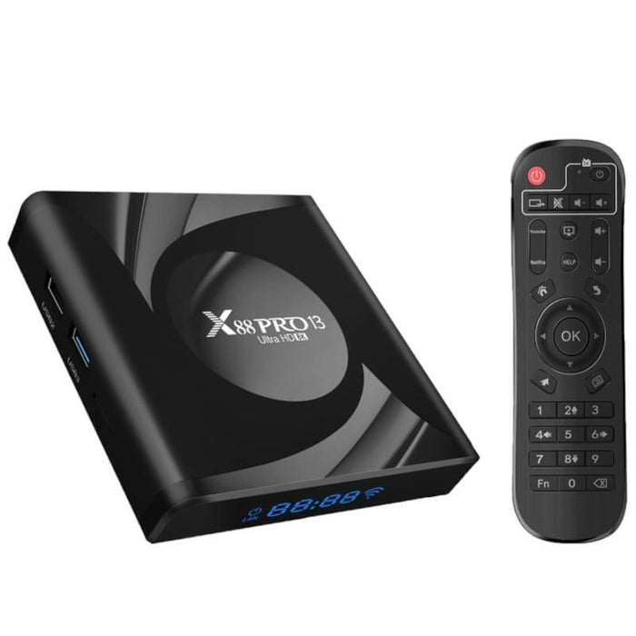Android Tv  X88 Pro 13 4gb/64gb Smart System Android 13 Negro