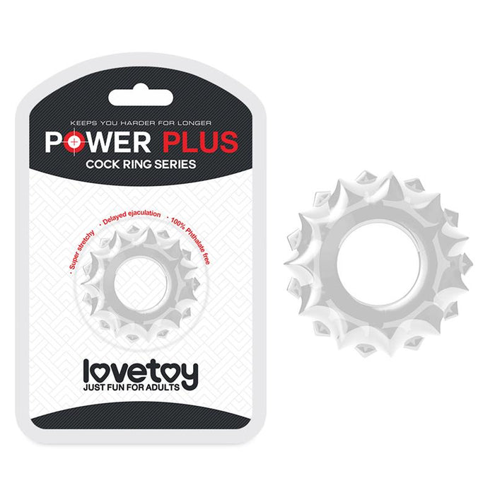 Anillo Para El Pene Power Plus Transparente