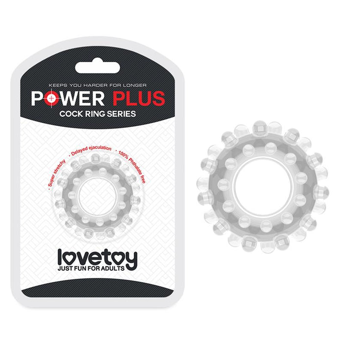 Anillo Para El Pene Power Plus Transparente