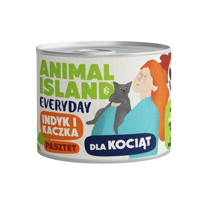 Animal Island Pavo/Pato Para Gato 185g