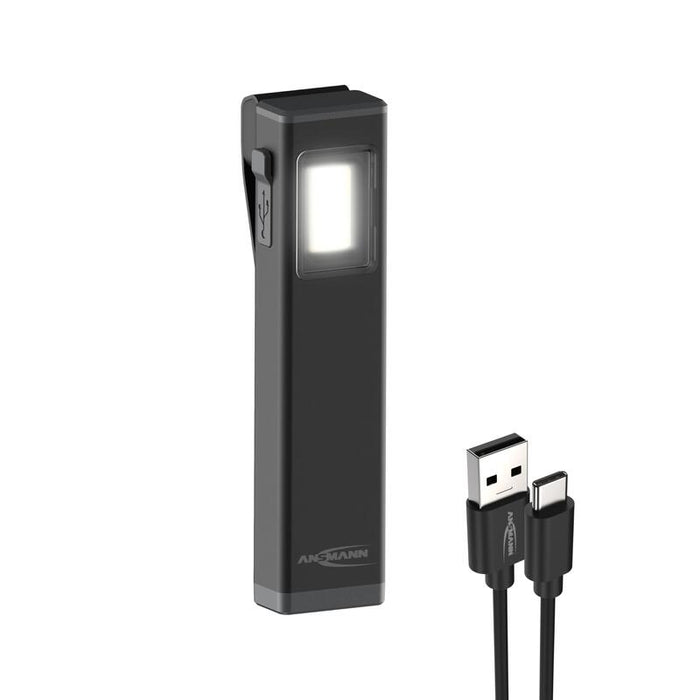 Ansmann Stiftleuchte 500lm 3h Cob-Led Aufladbar Über Usb-C