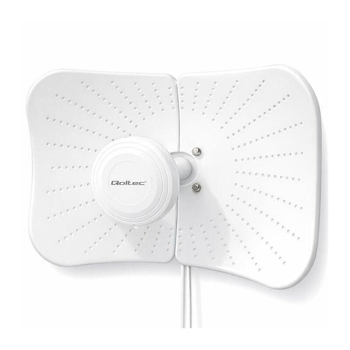 Antena Paraboliczna 4g 5g Lte 2x19dbi Kierunkowa Zewnetrzna 1710-2700 Mhz 3300-4200 Mhz N Female Wodoodporna 5m