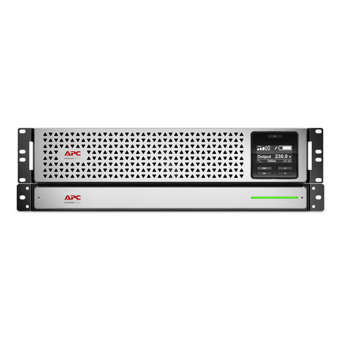 Apc Smart-Ups Srt Li-Ion 2200va Rm 230v Network Card In Sistema De Alimentación Ininterrumpida (Ups) Doble Conversión (En Línea) 1980 W 8 Salidas Ac