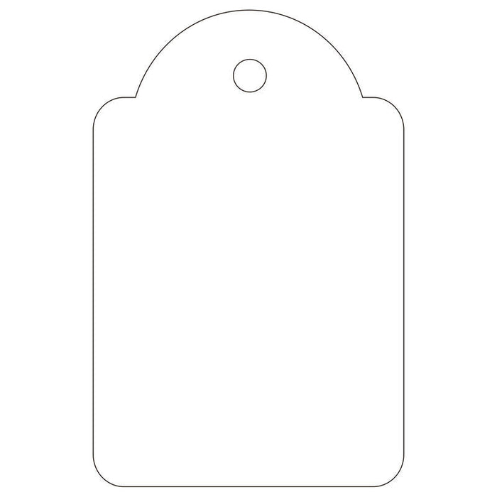 Apli Etiquetas Colgantes Blancas 28 X 43mm 100 U.
