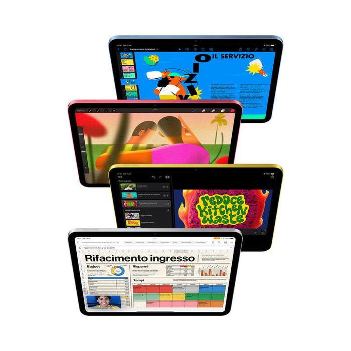 Apple Ipad 10.9" Cell 256gb Amarillo A14 Bionic Chip Liquid Retina Display