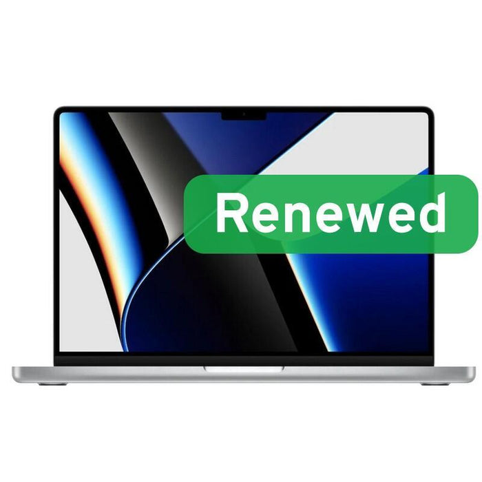 Apple Renewed  Grade A  Macbook Pro 14 A2442  14  M1 Pro 8-Core Cpu  16gb  14-Core Gpu  512 Gb  Silver  Us-Ru Backlit