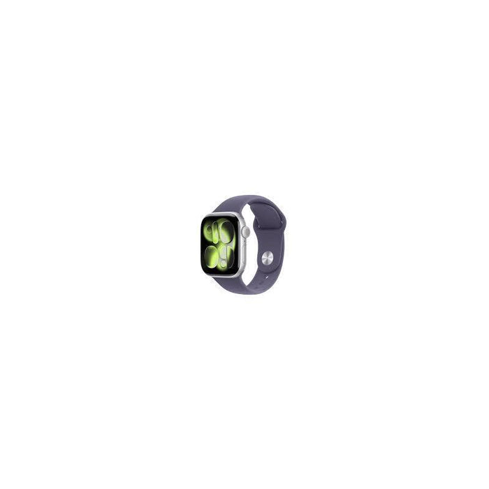 Apple Watch Series 11 Gps 42mm Silver Aluminiun Case With Purple Fog Sport Band M/L Meu74wf/A