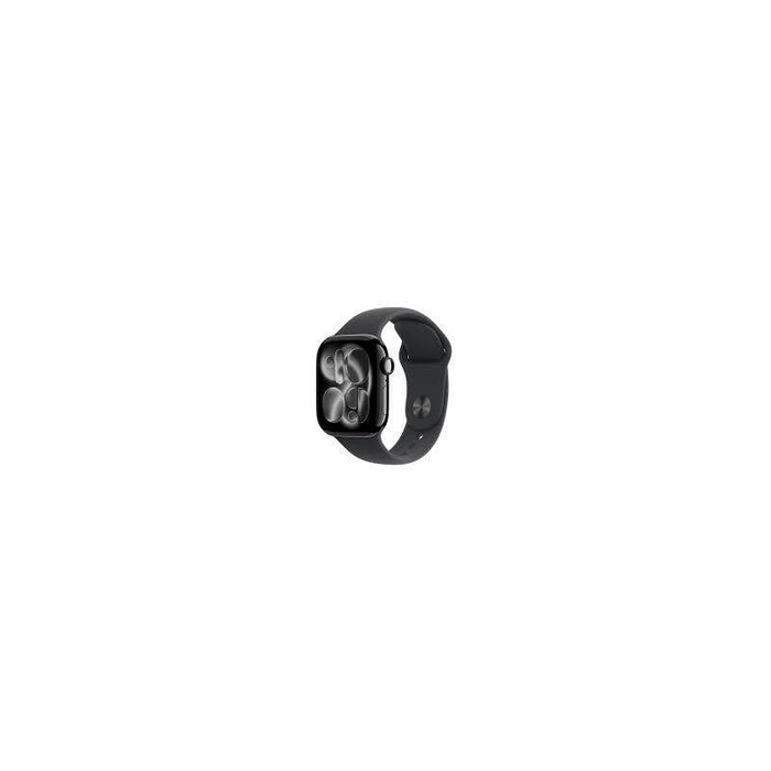 Apple Watch Series 11 Gps + Cellular 42mm Jet Black Aluminiun Case With Black Sport Band M/L Mf