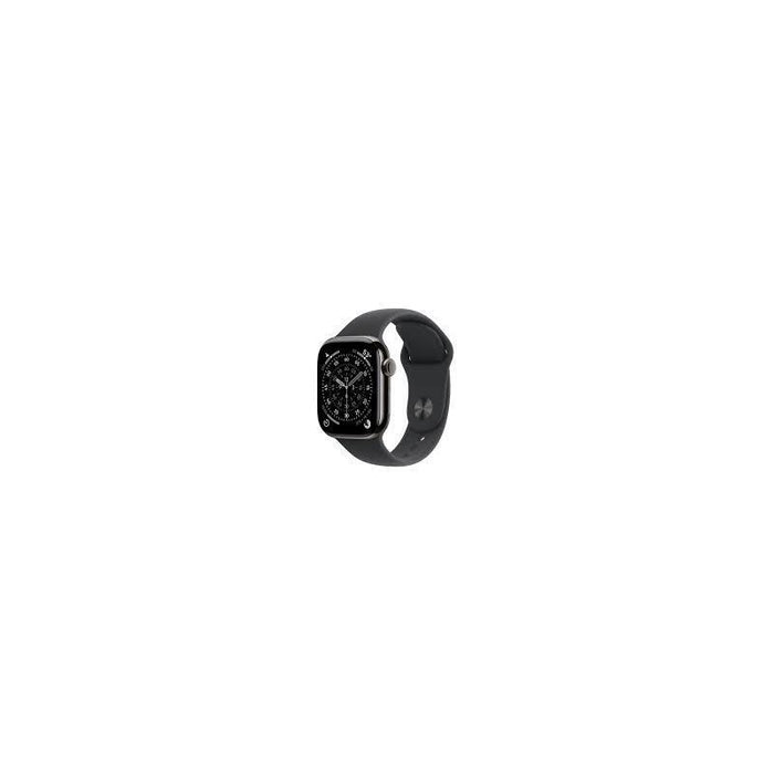 Apple Watch Series 11 Gps + Cellular 42mm Slate Aluminiun Case With Black Sport Band M/L Mf8t4w