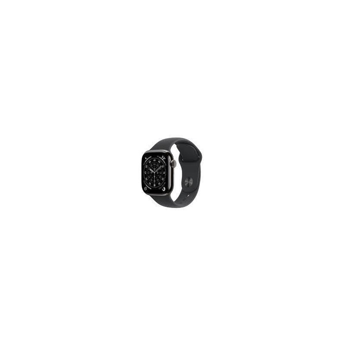 Apple Watch Series 11 Gps + Cellular 42mm Slate Aluminiun Case With Black Sport Band S/M Mf8r4w
