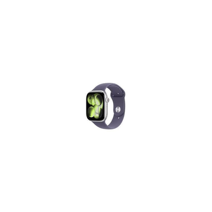 Apple Watch Series 11 Gps + Cellular 46mm Silver Aluminiun Case With Purple Fog Sport Band S/M