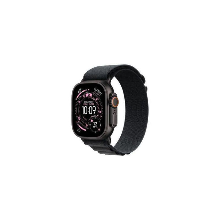 Apple Watch Ultra 3 (2025) Gps + Cellular 5g 49mm Black Titanium Case With Black Alpine Loop Medium Eu Mf0v4