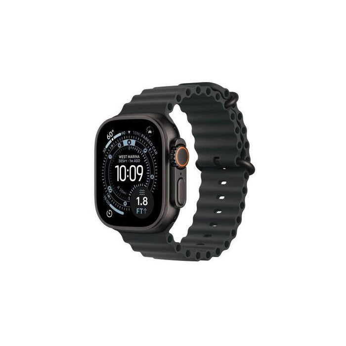 Apple Watch Ultra 3 (2025) Gps + Cellular 5g 49mm Black Titanium Case With Black Ocean Band Eu Mf0j4