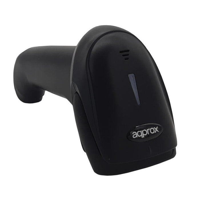 Approx Lector De Codigos De Barras 1d Inalambrico Bluetooth, Rf - Indicador Led Y Beeper - Velocidad 300 Veces X Seg. - Autonomia Hasta 16h